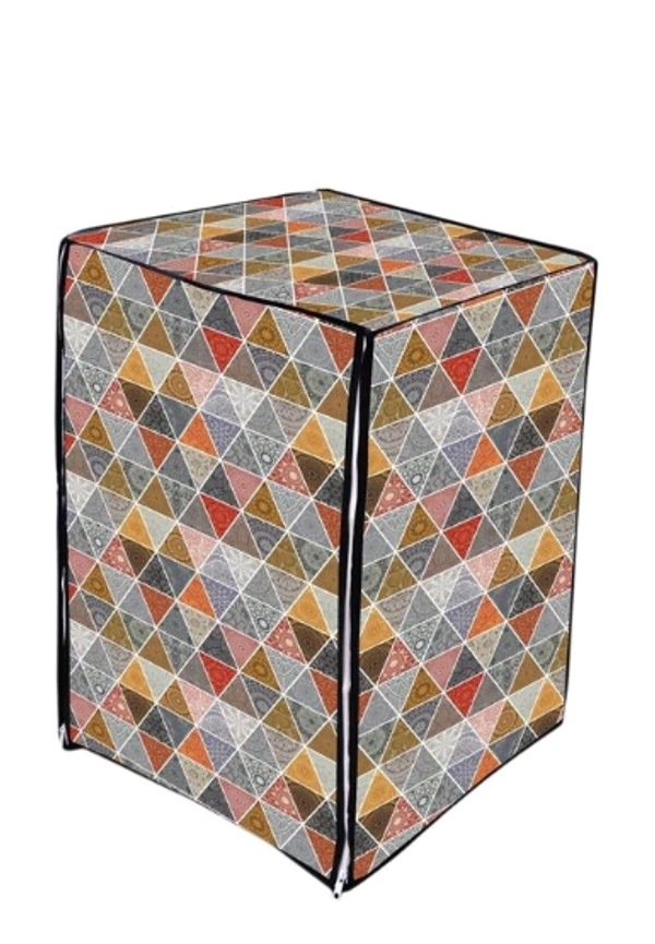 PVC Printed Font loading Machine Covers Dimensions (25"*23.5"*33") and Capacity (320) Liters - 320 Liter, PVC, Pack of 1